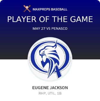 #20 Eugene Jackson Player of the Game badge