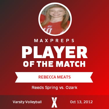 #10 Rebecca Meats Player of the Game badge