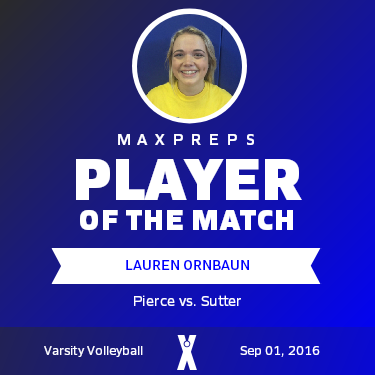 #4 Lauren Ornbaun Player of the Game badge