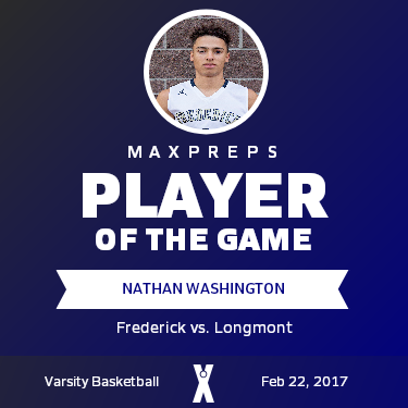 #2 Nathan Washington Player of the Game badge