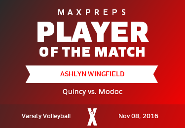 #2 Ashlyn Wingfield Player of the Game badge