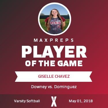 #34 Giselle Chavez Player of the Game badge