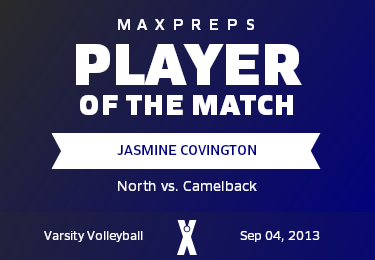 #3 Jasmine Covington Player of the Game badge
