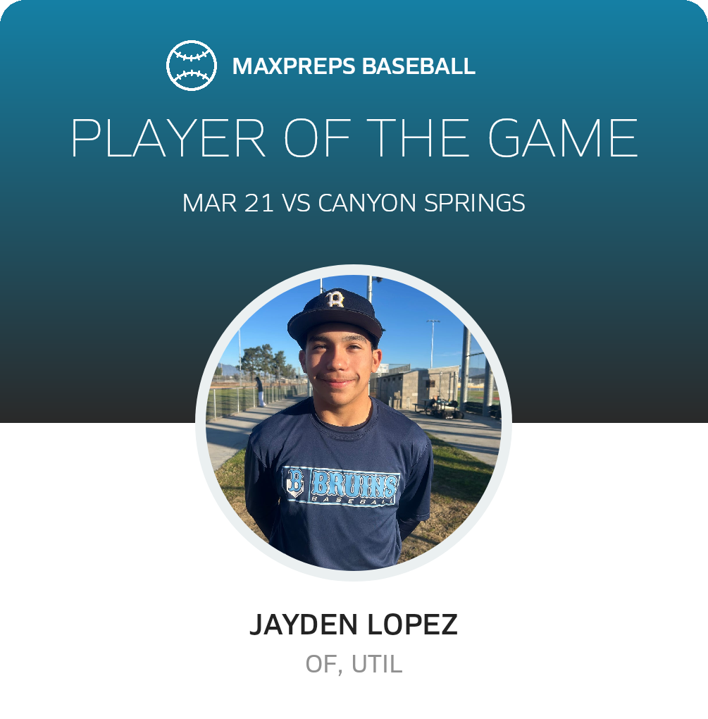 Player of the Game