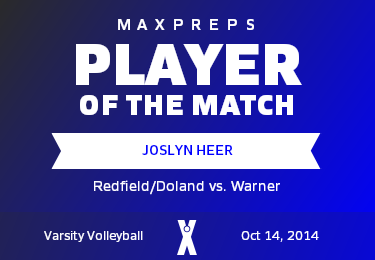 #10 Joslyn Heer Player of the Game badge