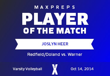 #10 Joslyn Heer Player of the Game badge