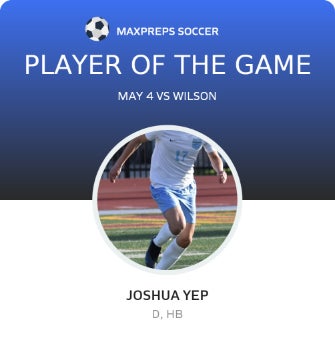 #17 Joshua Yep Player of the Game badge