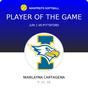 #16 Marlayna Cartagena Player of the Game badge