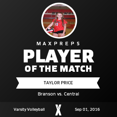 #15 Taylor Price Player of the Game badge
