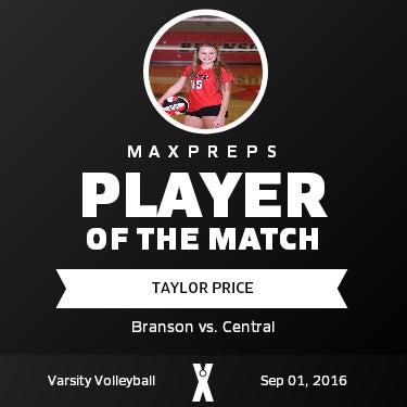 #15 Taylor Price Player of the Game badge