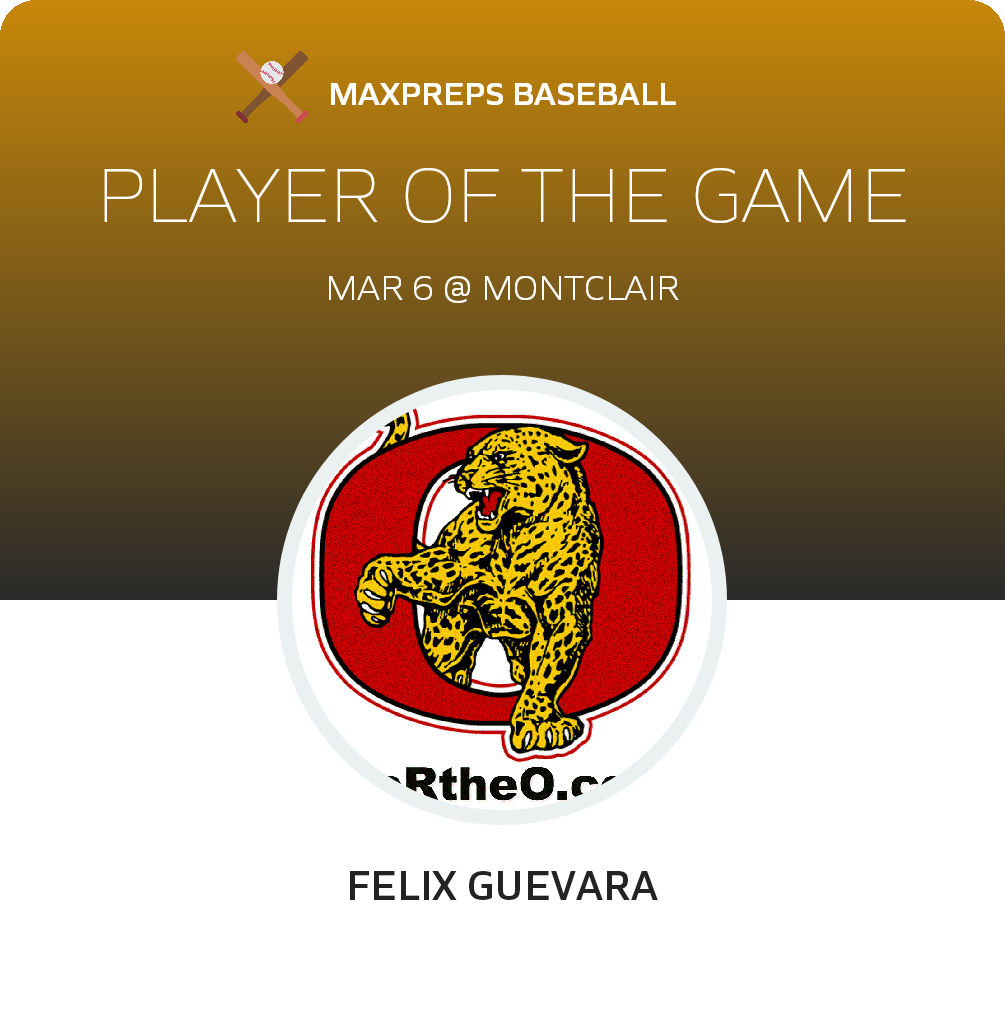 #11 Felix Guevara Player of the Game badge
