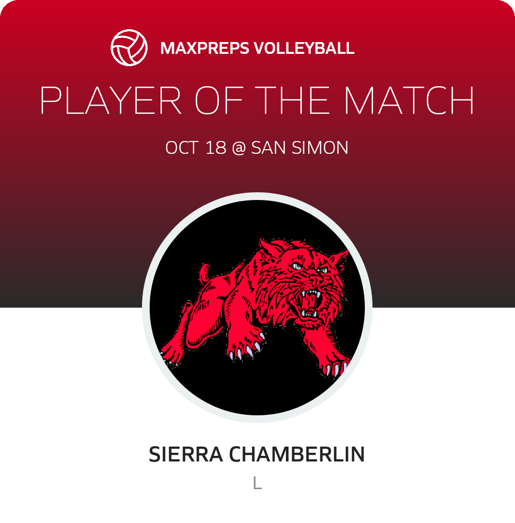 Player of the Match