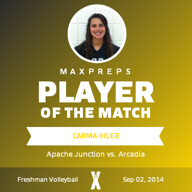 #33 Carma Ihler Player of the Game badge