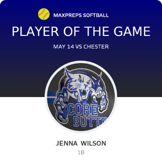 #04 Jenna  Wilson Player of the Game badge