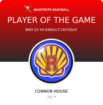 #16 Connor House Player of the Game badge