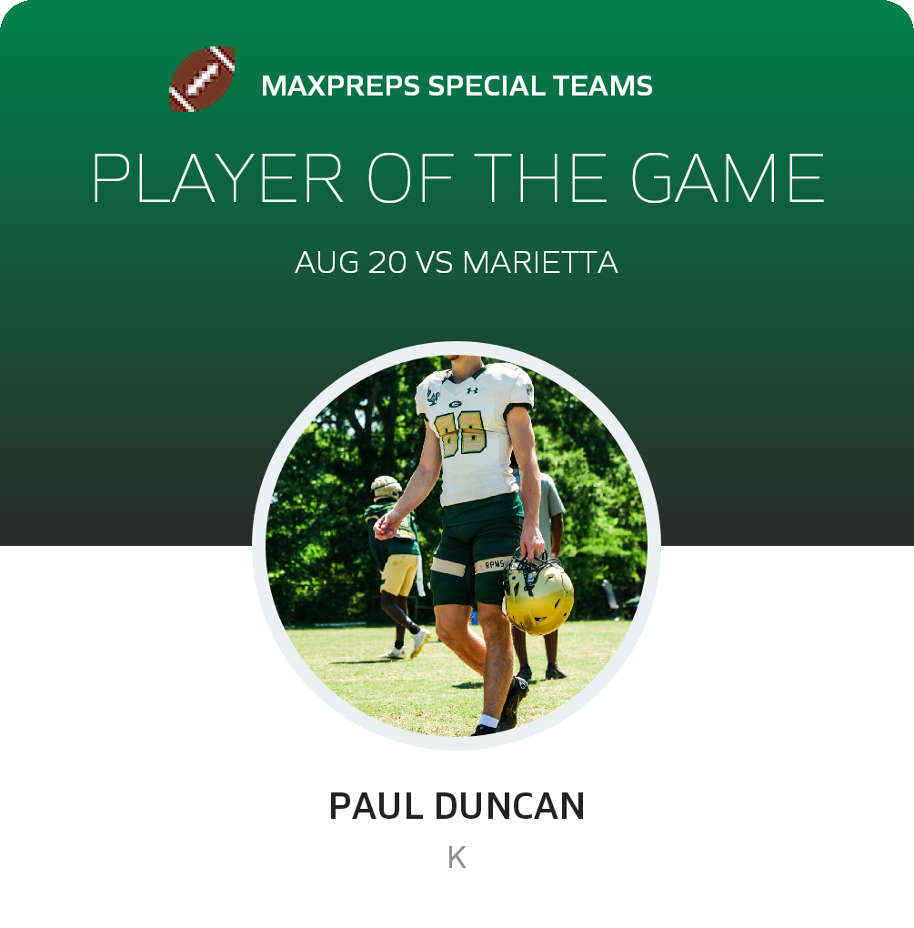 Player of the Game