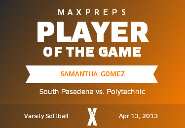 #28 Samantha  Gomez Player of the Game badge