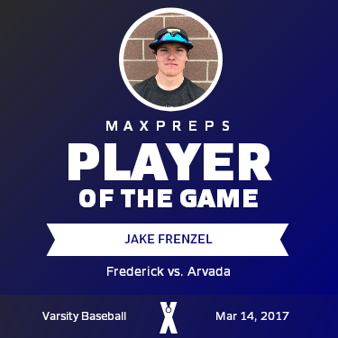 #10 Jake Frenzel Player of the Game badge