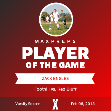 #1 Zack Engles Player of the Game badge