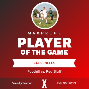 #1 Zack Engles Player of the Game badge