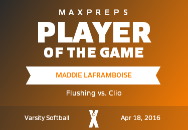 #24 Maddie LaFramboise Player of the Game badge