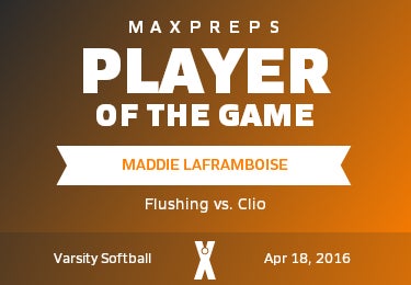 #24 Maddie LaFramboise Player of the Game badge