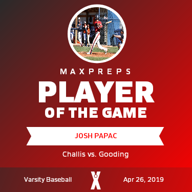 #7 Josh Papac Player of the Game badge