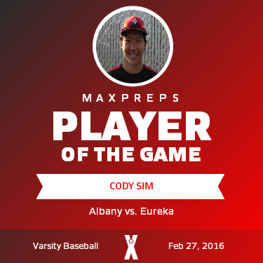 #3 Cody Sim Player of the Game badge