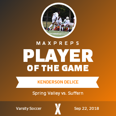 #10 Kenderson Delice Player of the Game badge