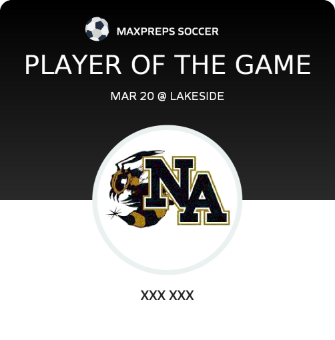 Athlete Athlete Player of the Game badge