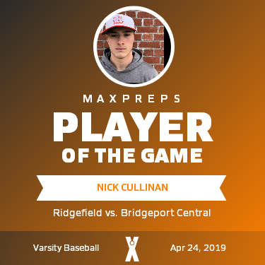 #2 Nick Cullinan Player of the Game badge