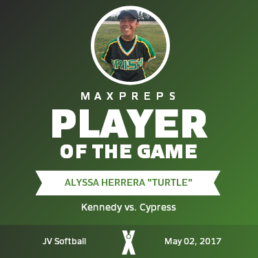 #38 A. Herrera "Turtle" Player of the Game badge