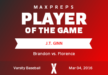 #3 J.T. Ginn Player of the Game badge