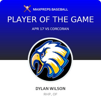#23 Dylan Wilson Player of the Game badge