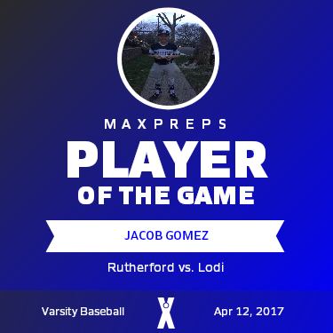 #2 Jacob Gomez Player of the Game badge