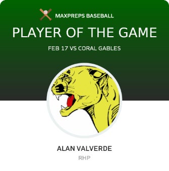 #4 Alan Valverde Player of the Game badge