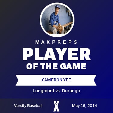 #3 Cameron Yee Player of the Game badge