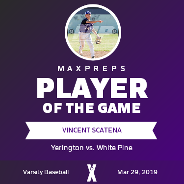 #14 Vincent Scatena Player of the Game badge