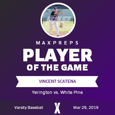 #14 Vincent Scatena Player of the Game badge