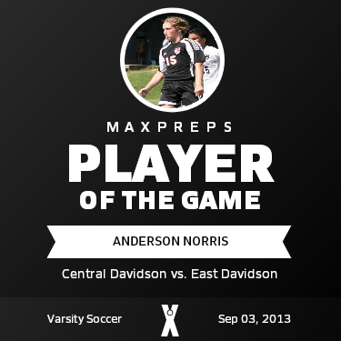 #15 Anderson Norris Player of the Game badge