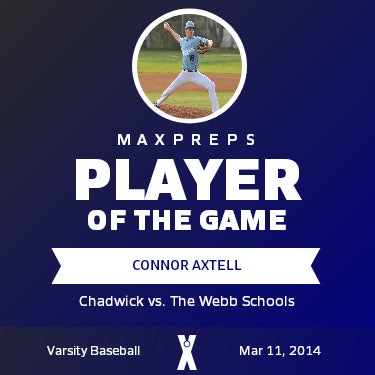 #18 Connor Axtell Player of the Game badge