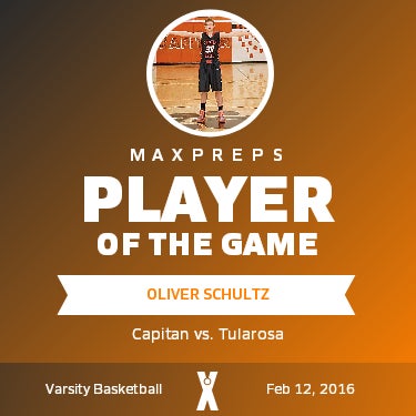 #30 Oliver Schultz Player of the Game badge