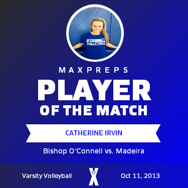 #7 Catherine Irvin Player of the Game badge