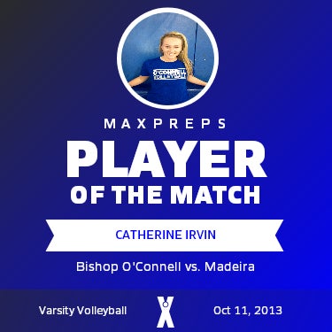#7 Catherine Irvin Player of the Game badge