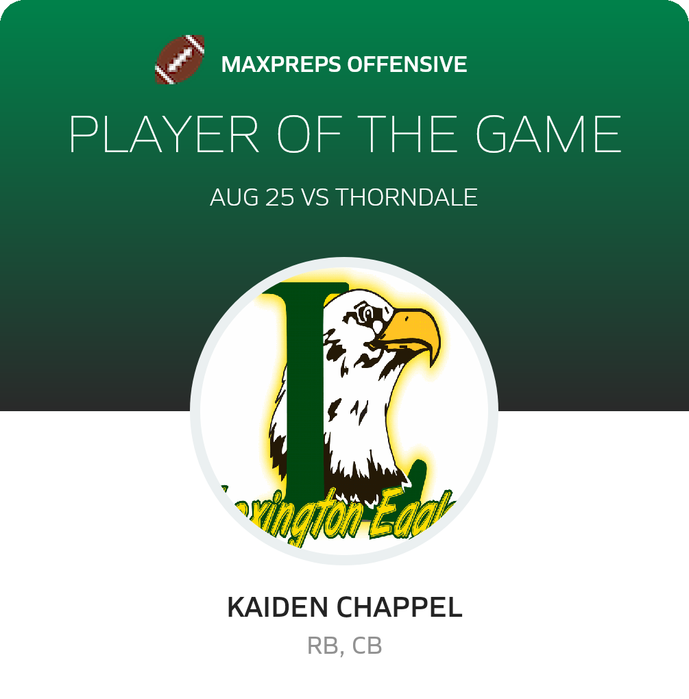 Thorndale vs Lexington Football 8/25/2023