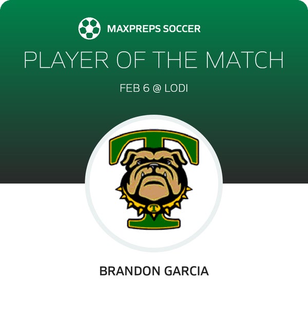 #11 Brandon Garcia Player of the Game badge
