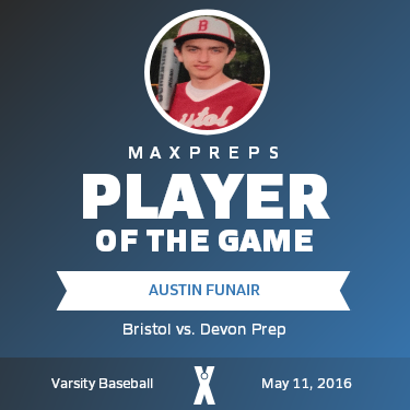 #4 Austin Funair Player of the Game badge