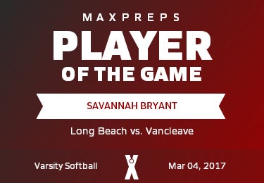 #22 Savannah Bryant Player of the Game badge