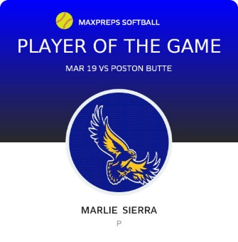 #11 Marlie Sierra Player of the Game badge