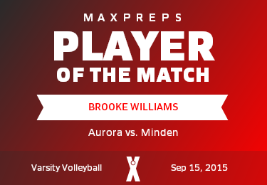 #5 Brooke Williams Player of the Game badge